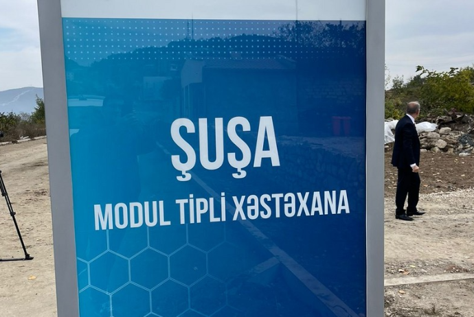 Şuşada ilk modul tipli xəstəxana - AÇILIB - FOTO | FED.az