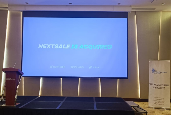 “INNOLAND”in rezidenti olan “Nextsale” startapını ABŞ şirkəti satın alıb | FED.az