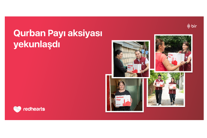 400 семей получили помощь в рамках акции «Qurban payı» Фонда «Red Hearts» | FED.az