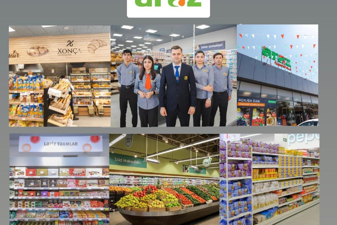 “Araz”  supermarketlər şəbəkəsi ölkə iqtisadiyyatına - DƏYƏR QATIR | FED.az