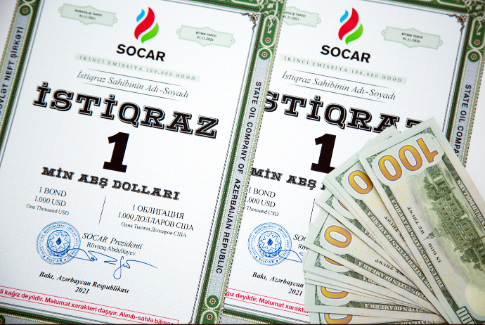 Новые облигации SOCAR проданы за 1075 долларов | FED.az