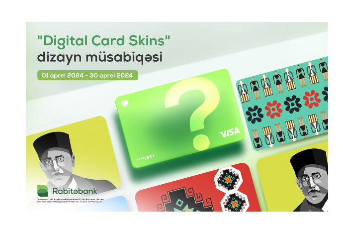 Rabitəbank "Digital Card Skins" dizayn müsabiqəsi - ELAN EDİR! | FED.az
