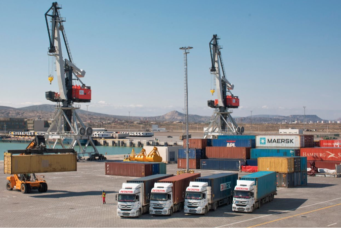 Bakı Limanında konteyner daşımaları 30% artıb | FED.az