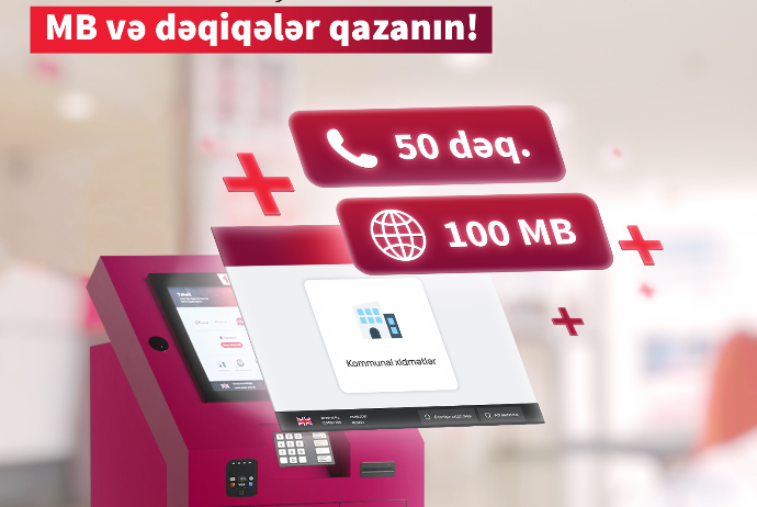 BirBank ödəniş terminalları danışıq dəqiqələri və mobil internet - Qazandırır | FED.az