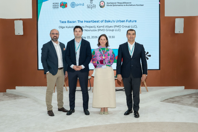 WUF13 çərçivəsində Ginza Project və PMD Group tərəfindən Təzə Bazarın gələcək konsepti - TƏQDİM OLUNDU | FED.az