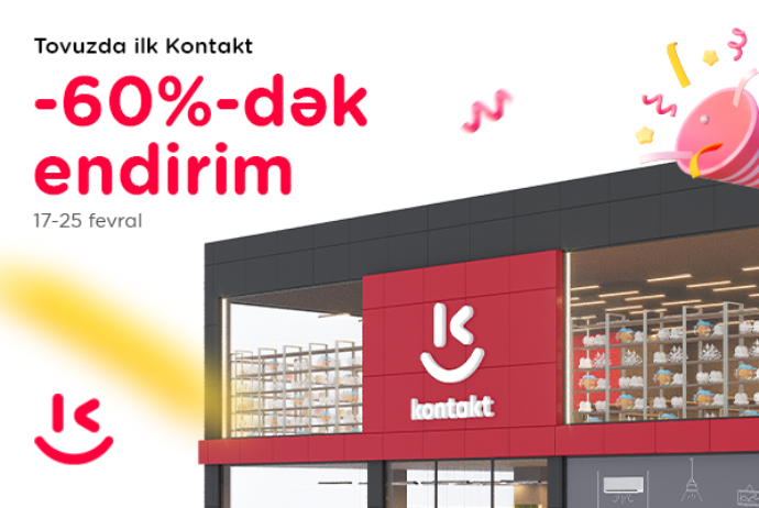 “Kontakt” Tovuzda 3 mərtəbəli yeni mağazasını təqdim etdi – 60%-DƏK ENDİRİM | FED.az