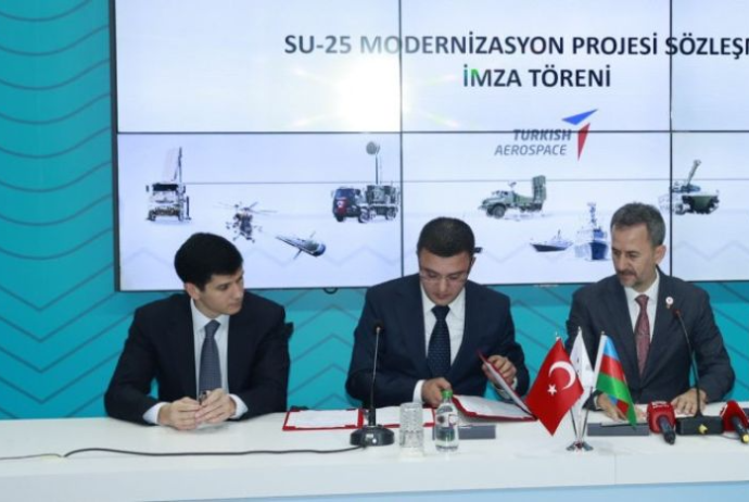 Azərbaycan Türkiyə şirkəti ilə "Su-25"lərin modernizasiyasına dair - ANLAŞMA İMZALADI | FED.az