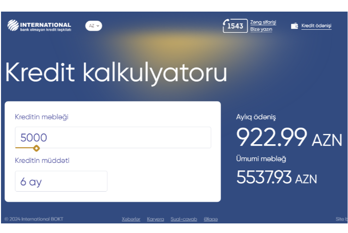 Ölkənin Çox Gəlirli İnvestisiya İmkanı artıq Bazarda! İnternational BOKT-dan İLLİK 15% GƏLİRLİ “ARTIM” İSTİQRAZI! | FED.az