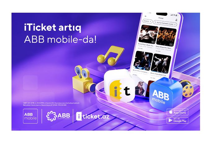 iTicket artıq - ABB MOBİLE-DA! | FED.az