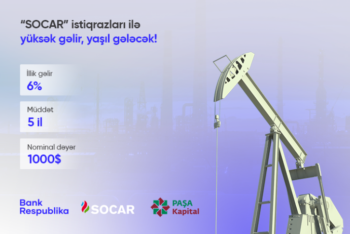 SOCAR-ın “yaşıl” istiqrazlarını Mobil Şöbə vasitəsilə - SİFARİŞ VERƏ BİLƏRSİNİZ | FED.az