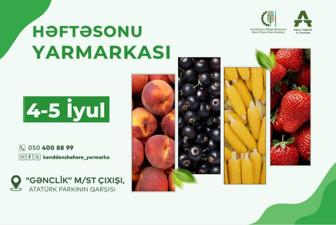 Paytaxtda növbəti “Kənddən şəhərə” həftəsonu yarmarkası təşkil olunacaq | FED.az