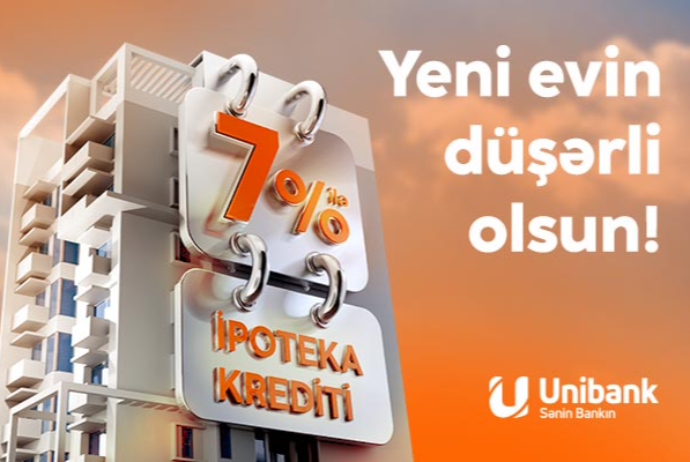 Unibank - İPOTEKA FAİZİNİ ENDİRİB! | FED.az