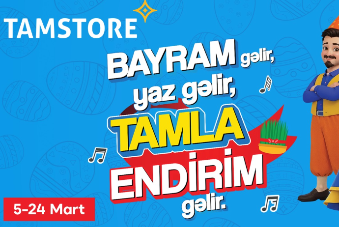 Bayram gəlir, yaz gəlir, Tamla endirim gəlir - VİDEO | FED.az