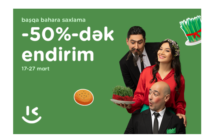 “Kontakt”da “Başqa bahara saxlama” kampaniyası – 50%-dək ENDİRİM, XÜSUSİ KREDİT ŞƏRTLƏRİ | FED.az