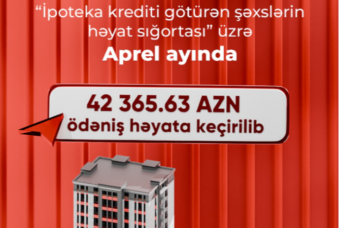 “Xalq Həyat” ipoteka sığortası üzrə 42 min manatdan çox - ÖDƏNİŞ ETDİ | FED.az