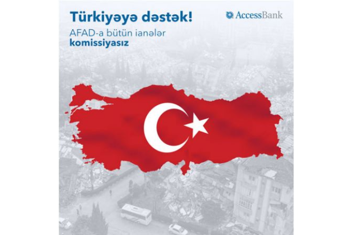 AccessBank-dan - TÜRKİYƏYƏ DƏSTƏK | FED.az