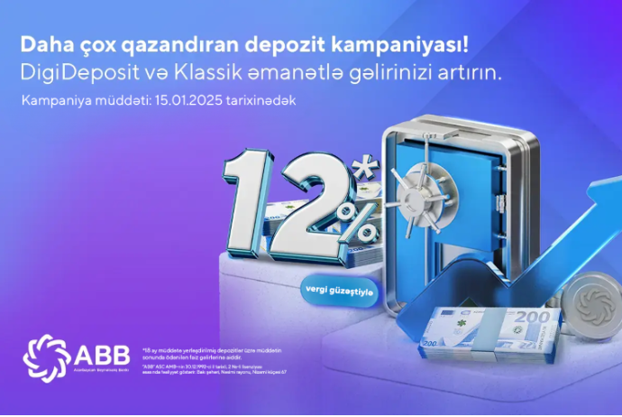 Azərbaycanın ən böyük bankı - ABB əmanətfaizlərini qaldırdı - YENİ ŞƏRTLƏR | FED.az