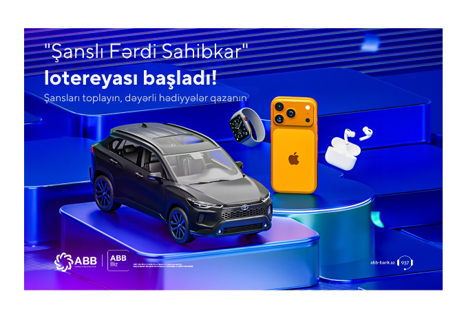 Банк ABB запускает лотерею «Счастливый индивидуальный предприниматель»! | FED.az