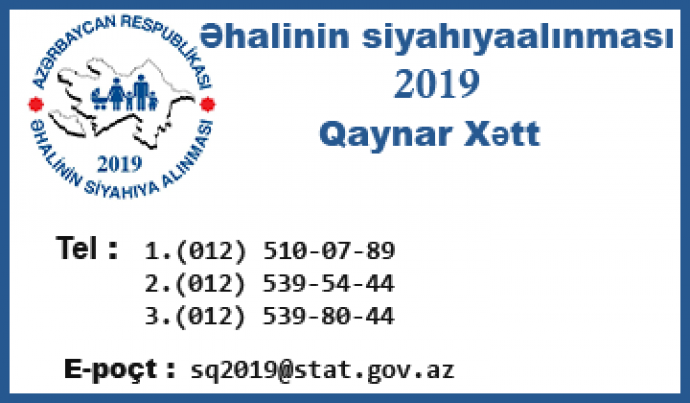 Statistika Komitəsi əhalinin siyahıya alınması barədə – MƏLUMAT YAYIB | FED.az