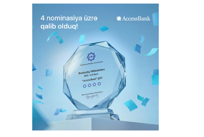 AccessBank стал победителем в четырех номинациях! | FED.az