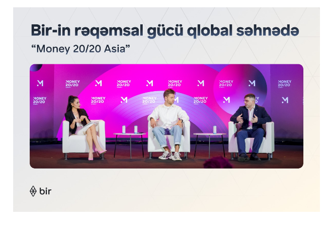 Bir демонстрирует цифровую трансформацию Азербайджана на «Money20/20 Asia 2026» | FED.az