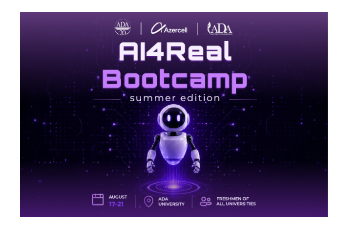Azercell и Университет ADA запускают AI4Real Bootcamp | FED.az