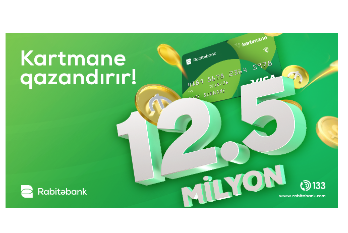 Kartmane kart sahibləri 12.5 milyon manat - KEŞBEK QAZANIBLAR | FED.az