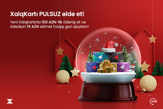 Новая кампания от Халг Банк: получи XalqKart бесплатнo! | FED.az
