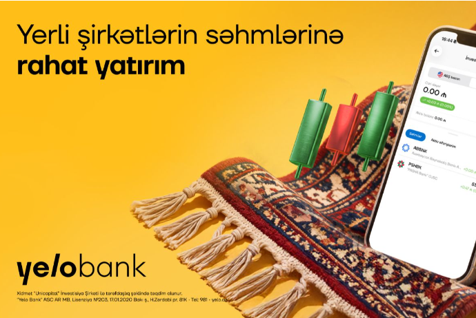 Yelo Invest  ilə yerli şirkətlərin səhmlərinə yatırım etmək indi daha əlçatandır! | FED.az