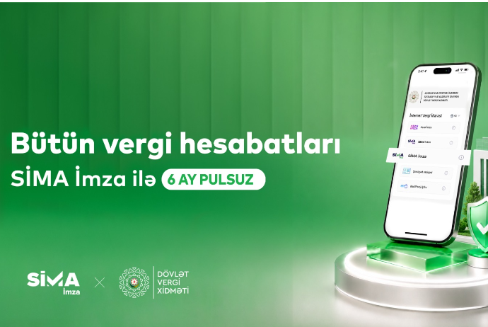 “SİMA İmza” ilə bütün vergi xidmətləri cibinizdə! | FED.az