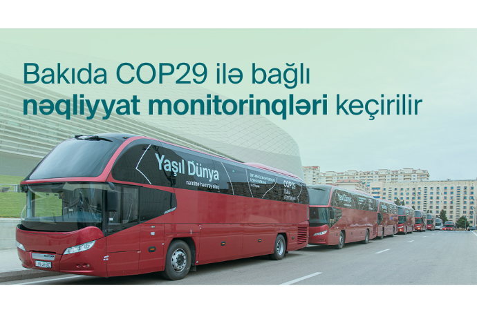 Bakıda COP29-la bağlı xüsusi avtomobillərin hərəkəti məhdudiyyət tətbiq edilmədən test olunur | FED.az