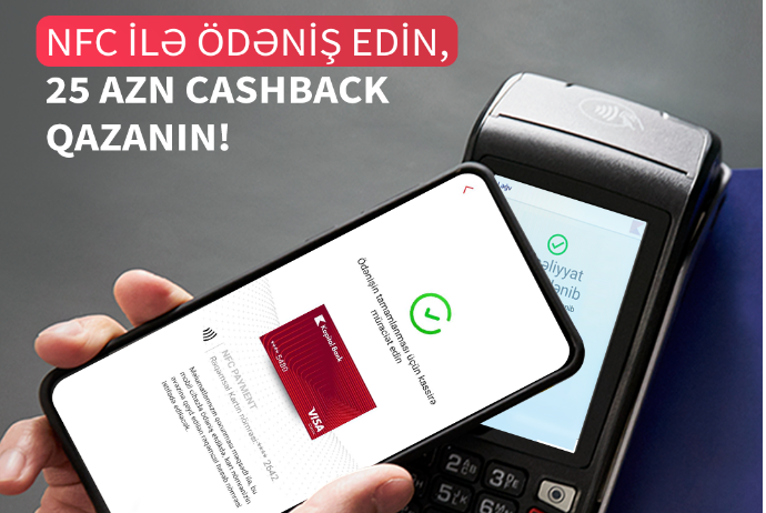 BirBank ilə NFC ödənişlər et, 25 manat keşbek qazan! | FED.az