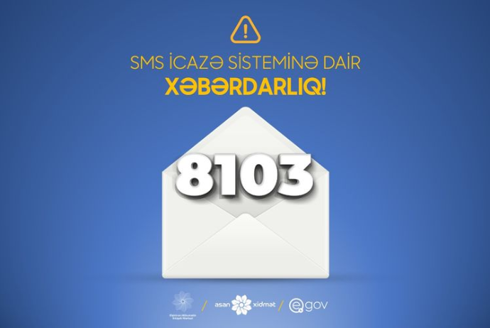 8103 SMS icazə sistemi ilə bağlı - DƏYİŞİKLİK EDİLİB | FED.az