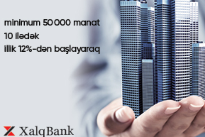 "Xalq Bank"dan kommersiya təyinatlı - İpoteka Krediti | FED.az