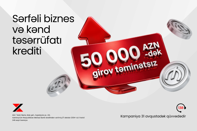 Xalq Bankdan sahibkarlar üçün - GİROVSUZ BİZNES KREDİTİ | FED.az