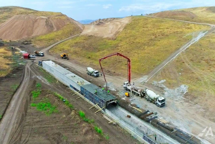 Füzuli-Ağdam avtomobil yolunun inşası sürətlə davam edir - FOTO | FED.az