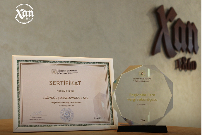 Göygöl Şərab Zavodu nümunəvi vergi ödəyicisi kimi - TƏLTİF OLUNDU