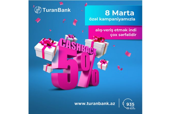 "TuranBank" kartları ilə alış-veriş etmək daha çox - Qazanc Gətirəcək | FED.az