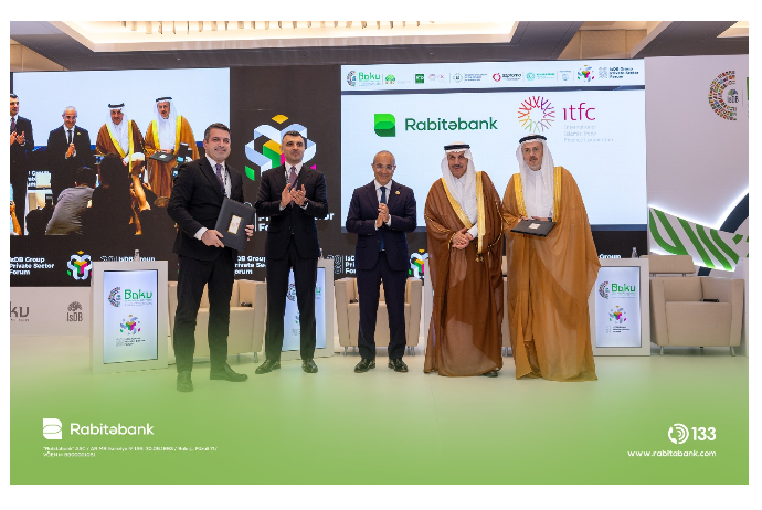 Rabitəbank İslam Ticarət Maliyyə Korporasiyası (ITFC) ilə 10 milyon dollarlıq - MALİYYƏLƏŞMƏ SAZİŞİ İMZALAYIB | FED.az