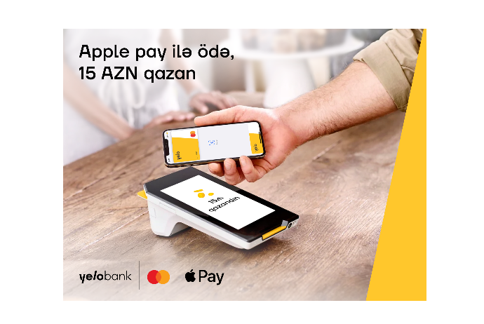 Yelo Mastercard kartı ilə Apple Pay ödənişlərində - 15 AZN QAZAN! | FED.az