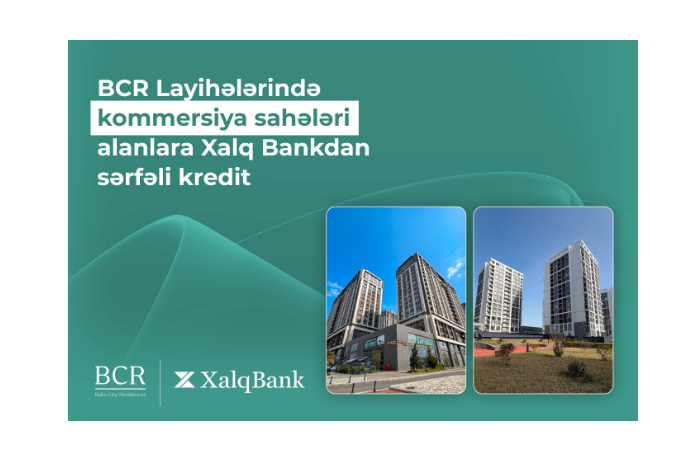 Baku City Residences kompleksində qeyri-yaşayış sahəsi əldə etmək üçün - SƏRFƏLİ KREDİT | FED.az