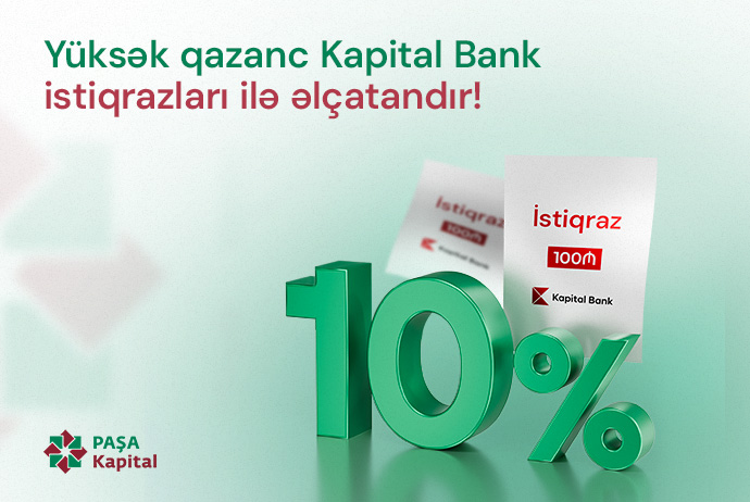 "PAŞA Kapital"  "Kapital Bank” ASC-nin istiqrazlarına abunə yazılışı - ELAN EDİR | FED.az