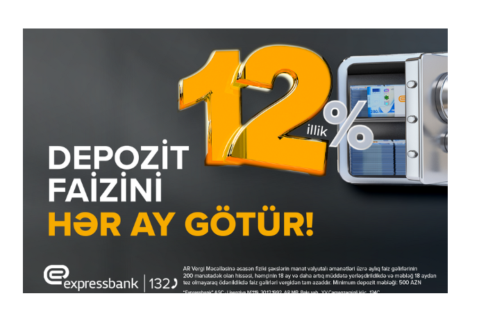 Əmanətinizə yüksək gəlir – İLLİK 12% | FED.az