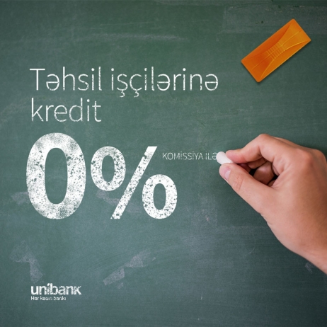 Unibank təhsil işçiləri üçün -  KAMPANİYANIN VAXTINI UZADIB | FED.az