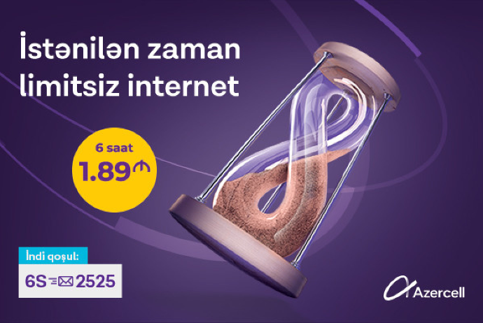 "Azercell"in yüksəksürətli mobil internetini çoxçeşidli və sərfəli internet paketlərilə - Kəşf Edin | FED.az