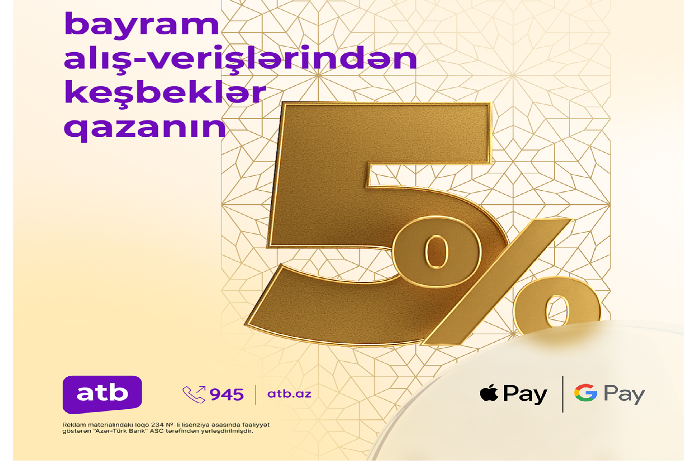 Azər Türk Bankdan daha bir cashback kampaniyası | FED.az