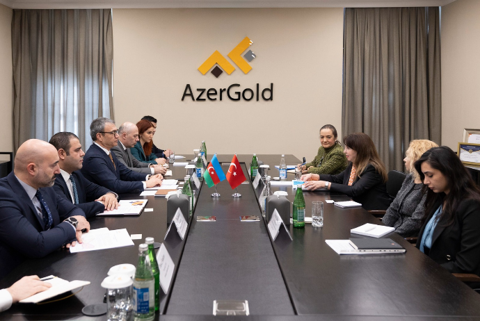 AzerGoldda Türkiyənin Xarici İşlər Nazirliyinin nümayəndə heyəti ilə görüş keçirilib | FED.az