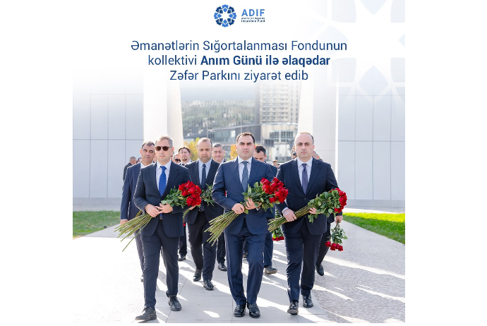 Əmanətlərin Sığortalanması Fondunun kollektivi Anım Günü ilə əlaqədar Zəfər Parkını ziyarət edib | FED.az