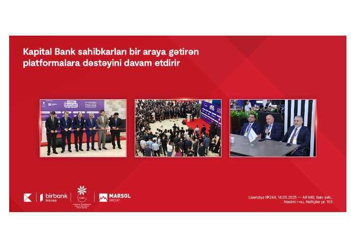 Kapital Bank продолжает поддерживать платформы, объединяющие предпринимателей | FED.az