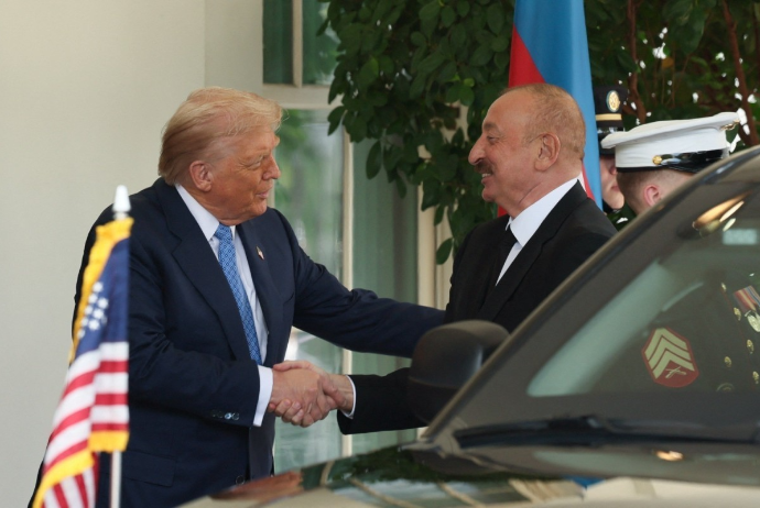 Tramp Prezident İlham Əliyevin Şuşa Forumunda çıxışı əsasında hazırlanmış materialı paylaşıb | FED.az